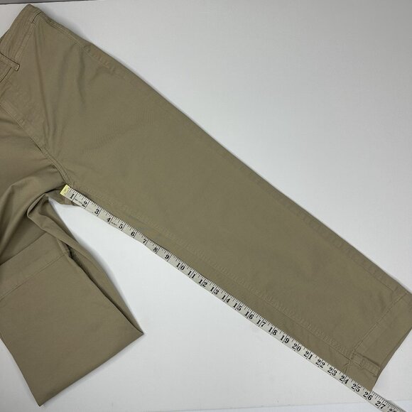 Everlane Women’s‎ Tan Straight-Leg Cotton Twill Business Casual Pant 0/W28/L26 - Picture 9 of 12